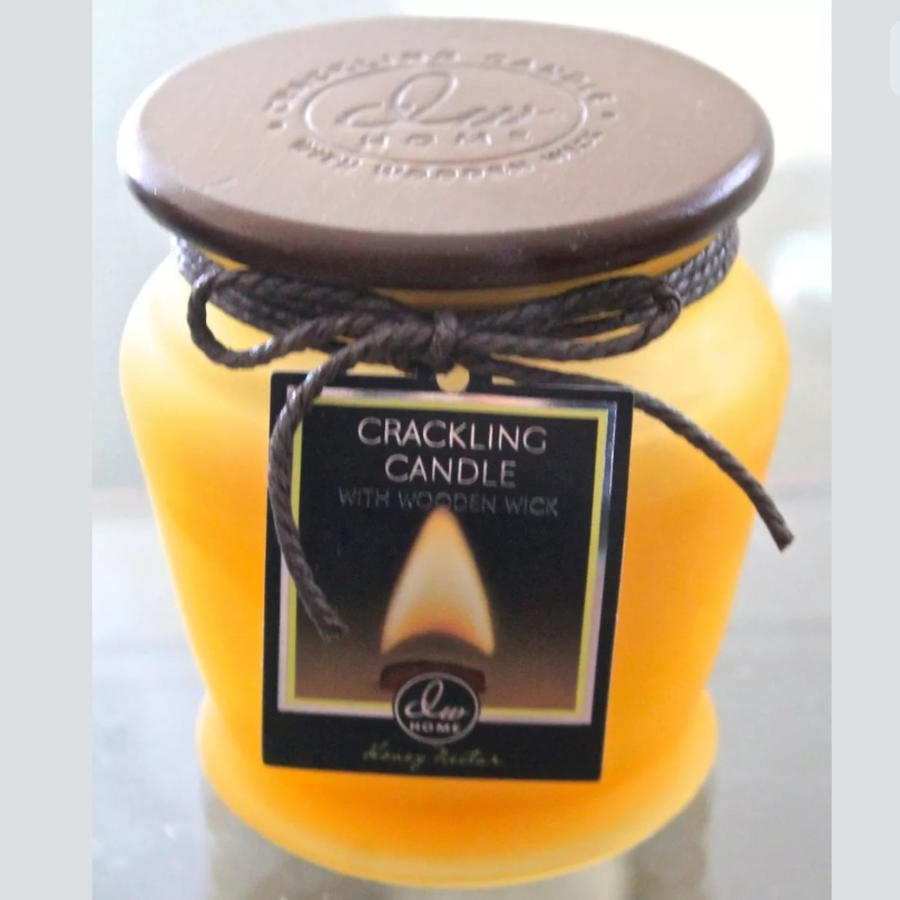 DW HOME CANDLE HONEY NECTOR WOOD WICK RICHLY SCENT NEW 9.12 oz